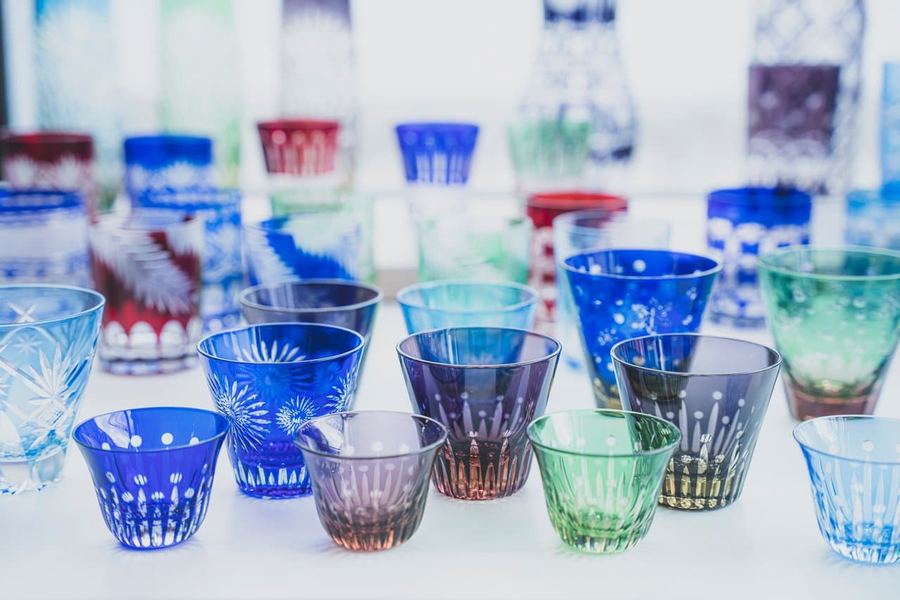 Studio Vessels (Set of 3) by Hana Miura — handmade glass