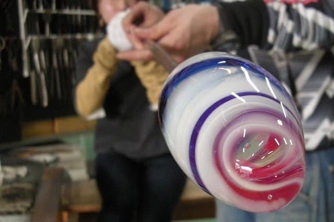 Hana Miura studio — glass making process