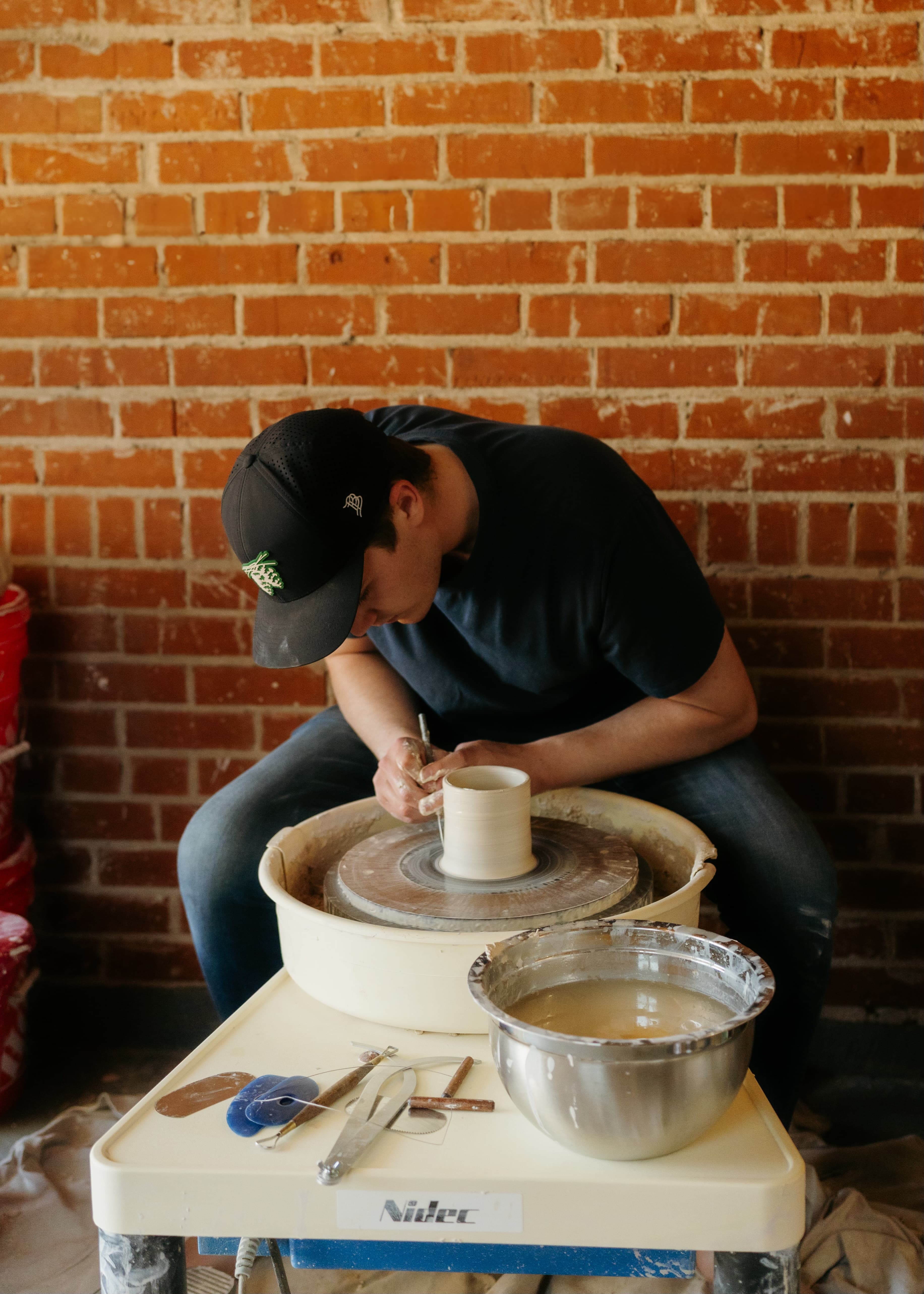 Nathan Coons — clay making process